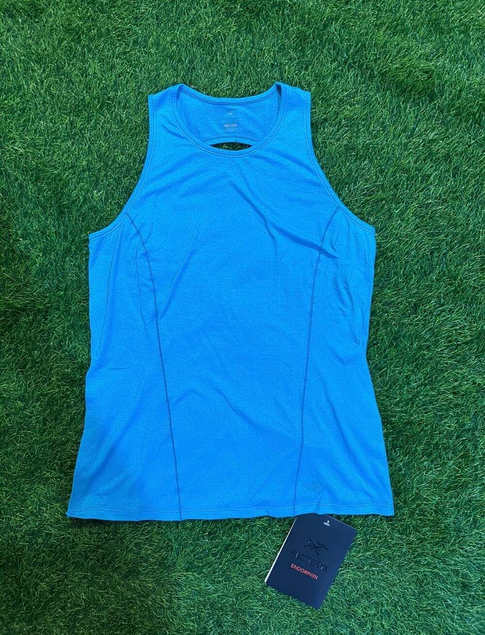 Arc'teryx Tolu Tank Size Small Fjord Blue Active